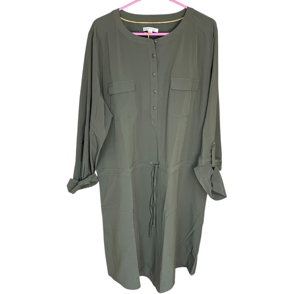 Orvis Pack and Go Utility Dress Olive Green